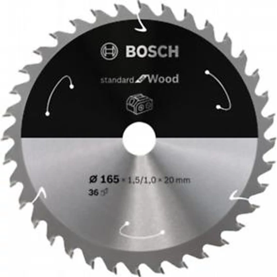 Bosch Körfűrészlap ST WO H 165x20 T36, 2608837686