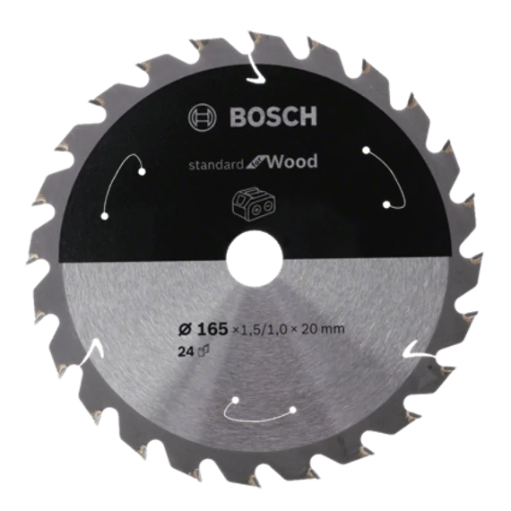 Bosch Std. for Wood akkus 254X2.2/1.6X30 T48, 2608842239