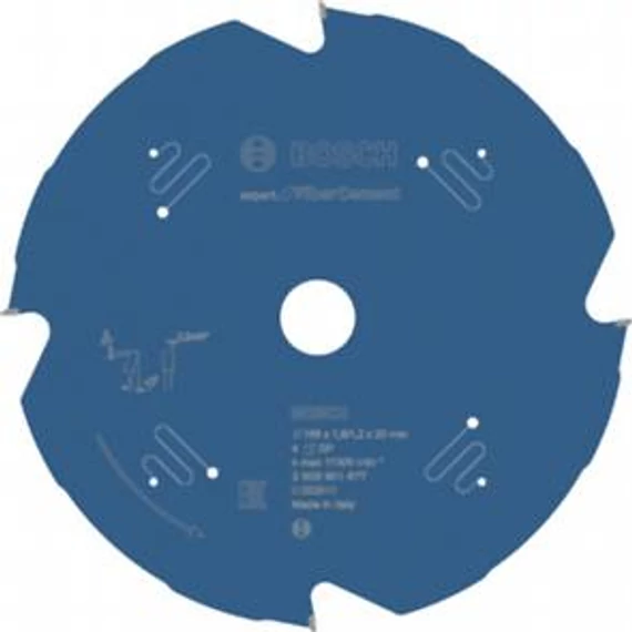 Bosch Expert for FiberCement 168x20x1.8/1.2x4T, 2608901877