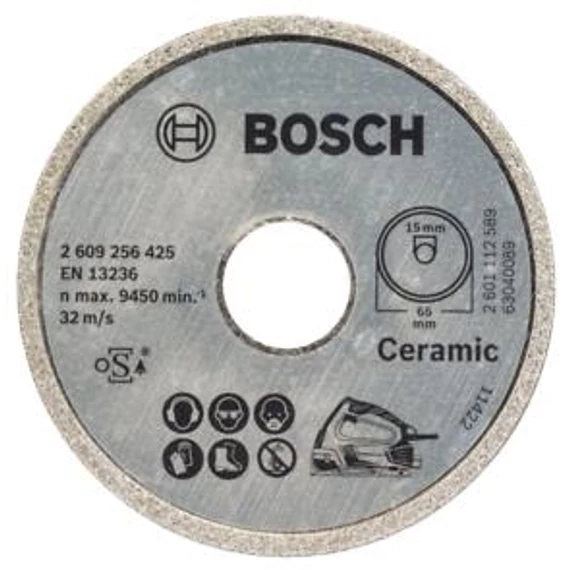 Bosch Gyémánt-vágókorong 65x15mm (DIY-line), 2609256425