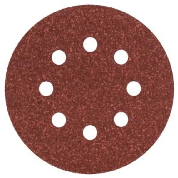 Bosch DIY Schleifblatt Ø 125 mm, G60, 8 Löche, 2609256A23