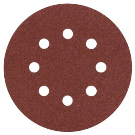 Bosch DIY Schleifblatt Ø 125 mm, G120, 8 Löch, 2609256A25