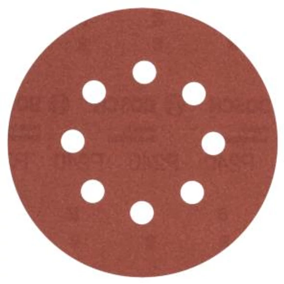 Bosch DIY Schleifblatt Ø 125 mm, G240, 8 Löch, 2609256A27