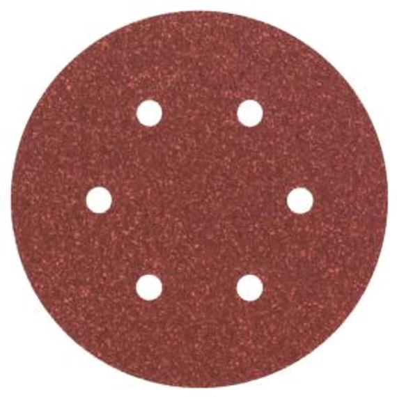 Bosch DIY Schleifblatt Ø 150 mm, G60, 6 Löche, 2609256A30