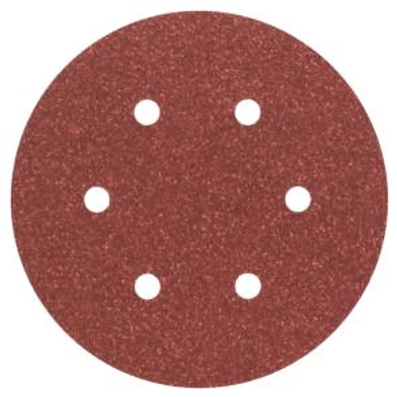 Bosch DIY Schleifblatt Ø 150 mm, G80, 6 Löche, 2609256A31