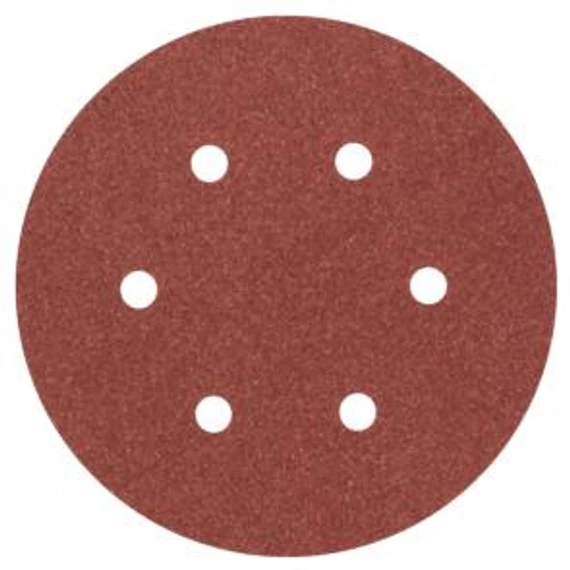 Bosch DIY Schleifblatt Ø 150 mm, G120, 6 Löch, 2609256A32