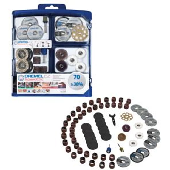 Dremel DREMEL Megakit 70-delige acc. set EZ SC, 2615E725JA