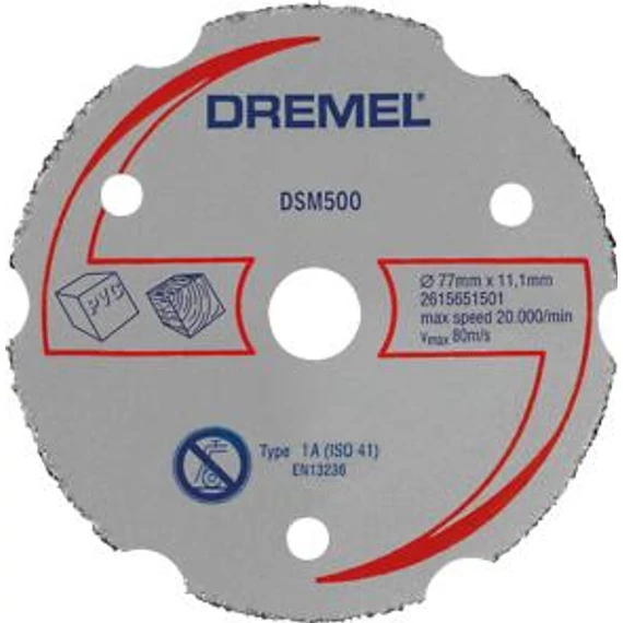 Dremel DSM500 MP CUTTING WHEEL CARTON, 2615S500JB