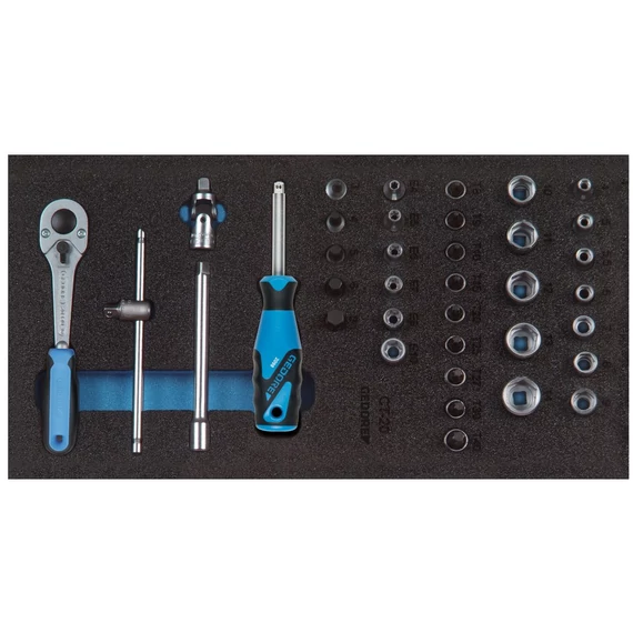 GEDORE Dugókulcs készlet 1/2" 37 részes CT modul (2308967)
