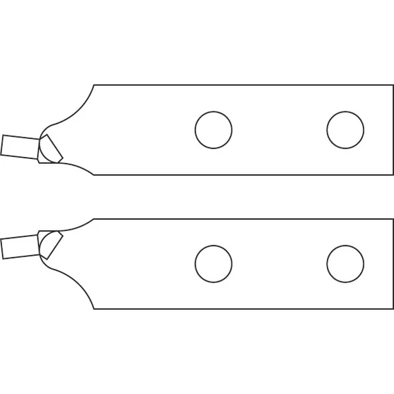 GEDORE Tartalék seegergyűrű-fogó hegypár Ø 4,5 mm (5701760)