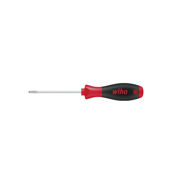 Wiha SoftFinish csavarhúzó Lapos, keskeny hegy a mélyen fekvő csavarokhoz 5.5 mm x 125 mm (00698)
