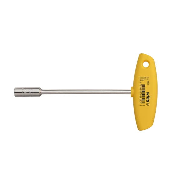 Wiha T-markolatú dugókulcs Imbusz, hüvelyk kivitel fényes nikkelezésű 7/16" 11.1 mm (02823)