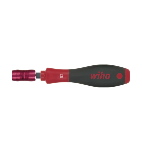 Wiha Csavarhúzó SoftFinish bittartóval, gyorsváltó-tartóCsavarhúzó bittartóval SoftFinish gyorscserélő tartóval 1/4" 35 mm (25874)