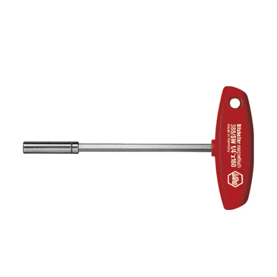 Wiha T-markolatú mágneses bit hajtószár 1/4" 150 mm (01481)