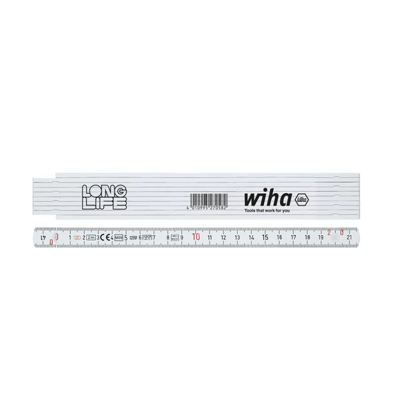 Wiha LongLife szegmenses mérőléc 2m metrikus, 10 tagos 15 mm (27057)