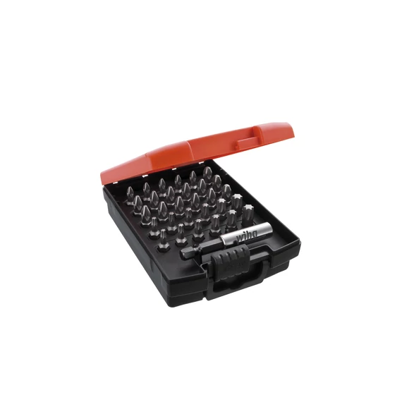 Wiha Standard 25 bitkészlet TORX®, Pozidriv 32 részes 1/4" C6,3 dobozzal (36310)