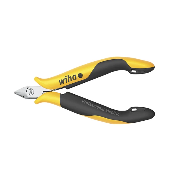 Wiha Professional ESD műszerész oldalcsípő fogó 115 mm, 4 1/2" (26808)