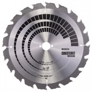 Bosch Körfűrészlap CW WO S 315x30-20, 2608640691