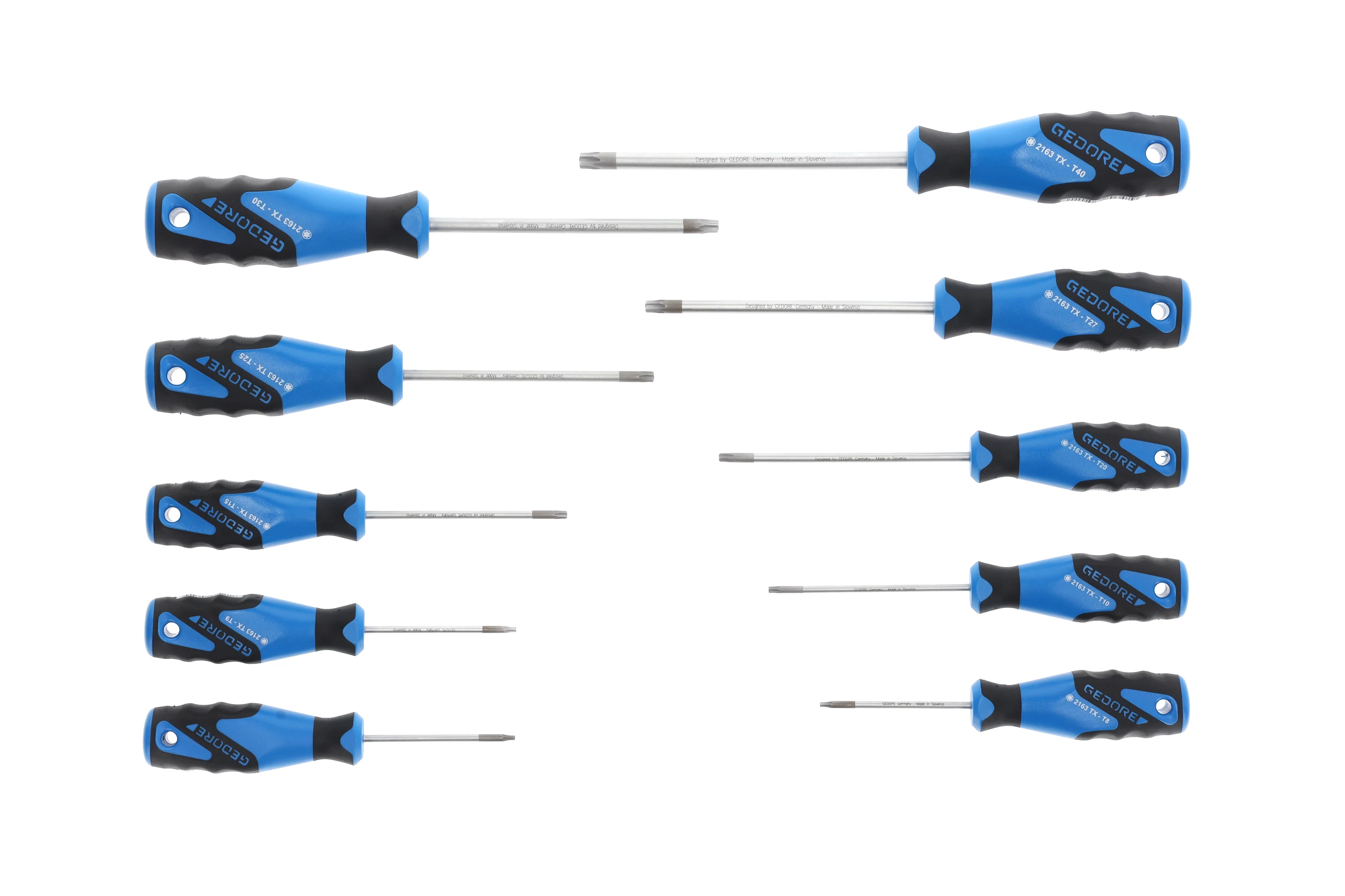 GEDORE Torx Csavarhúzó készlet, 10 részes, TX T7-T40 (1482335)