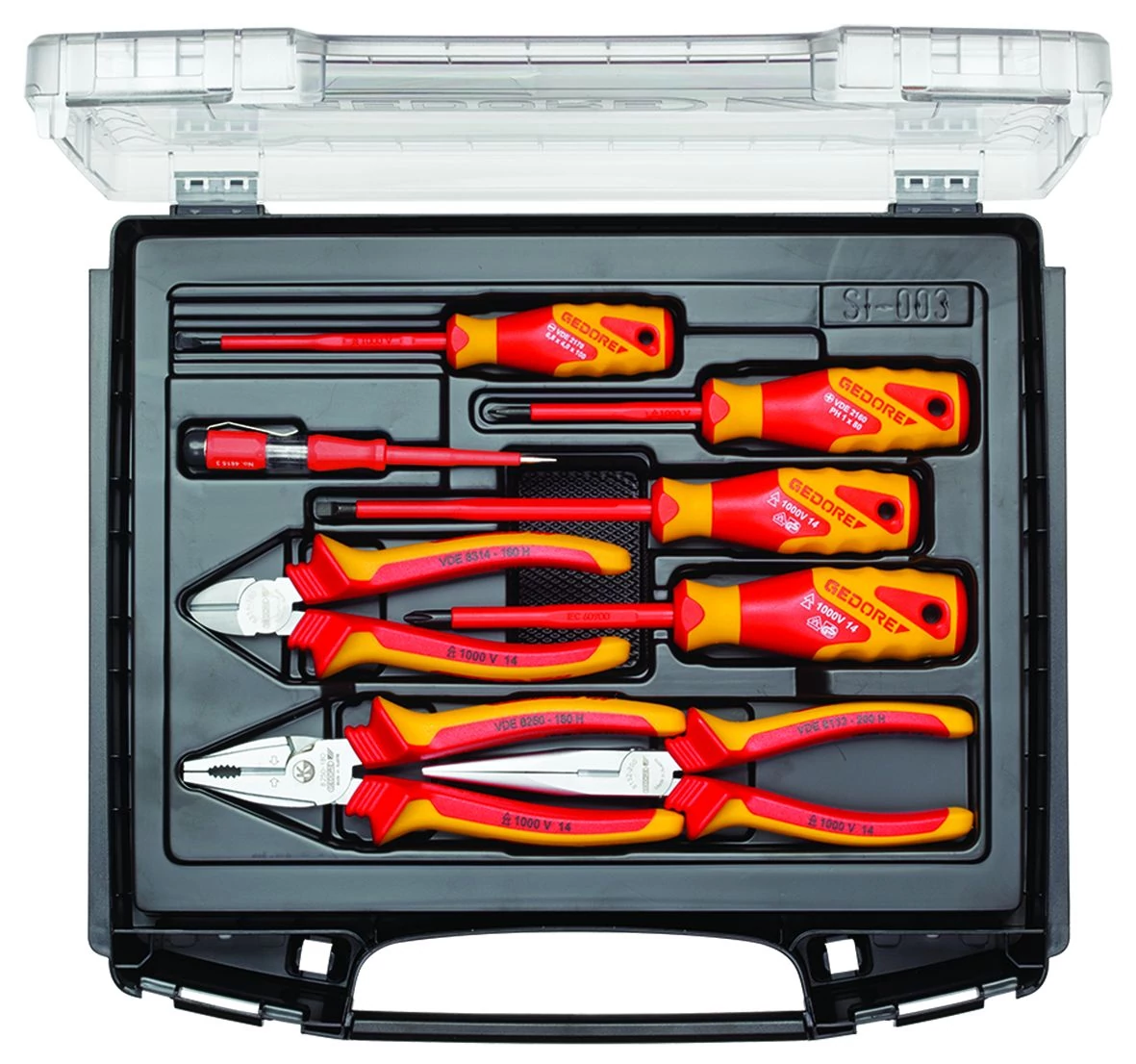 GEDORE Szigetelt szerszámkészlet 8 részes i-BOXX 72 (1828045)