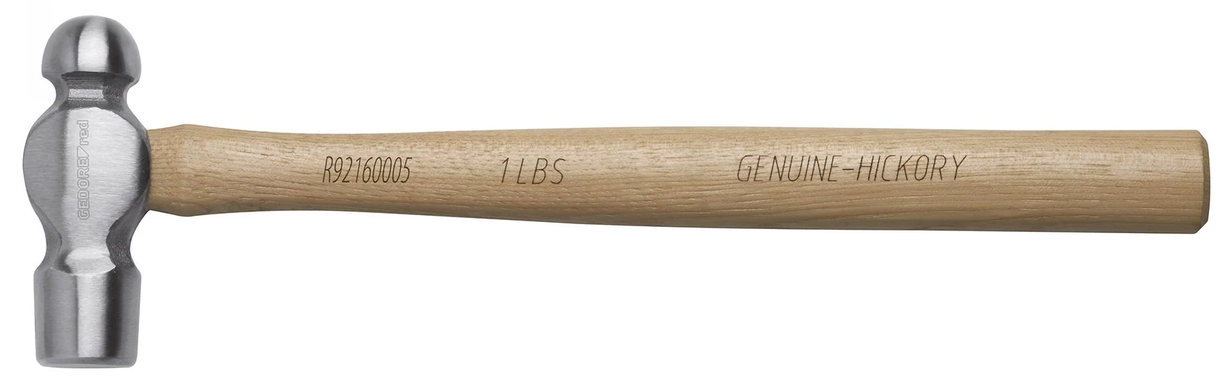 GEDORE Gömbfejű kalapács 1000 g, hikory nyél (3300769)