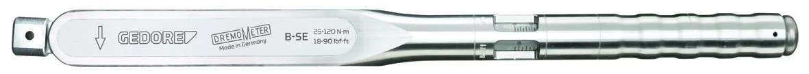 GEDORE Dremometer nyomatékkulcs 9x12 mm, 25-120 Nm (7714140)