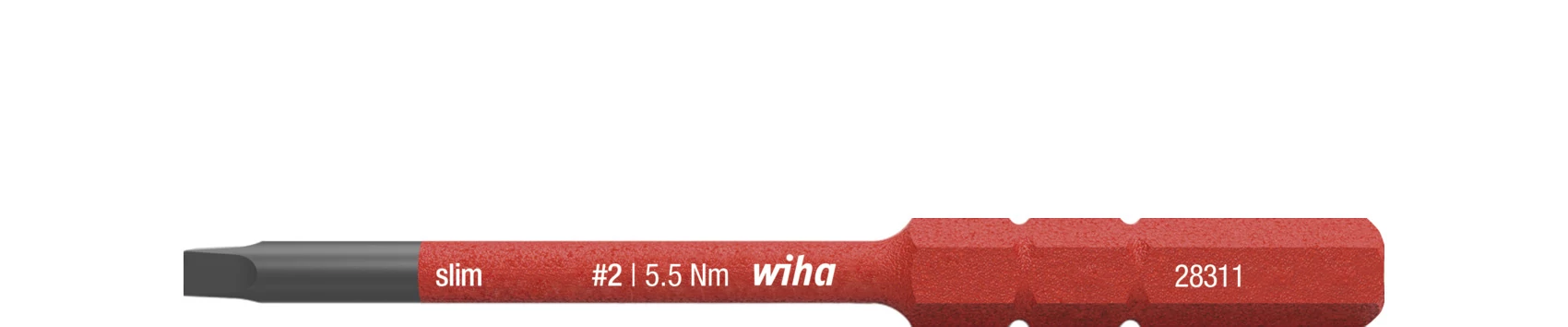 Wiha slimBit electric bit Belső négylap #2 x 75 mm (35511)