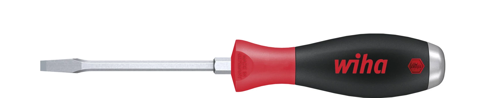 Wiha SoftFinish csavarhúzó Lapos, teljes hosszúságú hatlapú pengével és masszív acélsapkával 12.0 mm x 200 mm (03231)