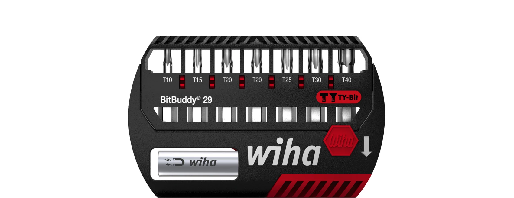 Wiha BitBuddy® TY-bit 29 mm bitkészlet TORX® 9 részes 1/4