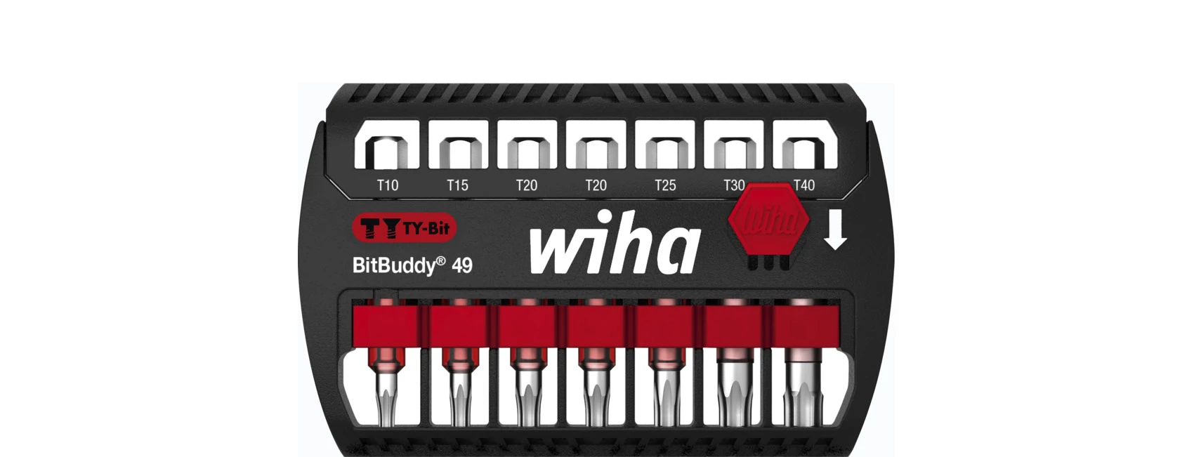 Wiha BitBuddy® TY-bit 49 mm bitkészlet TORX® 8 részes 1/4