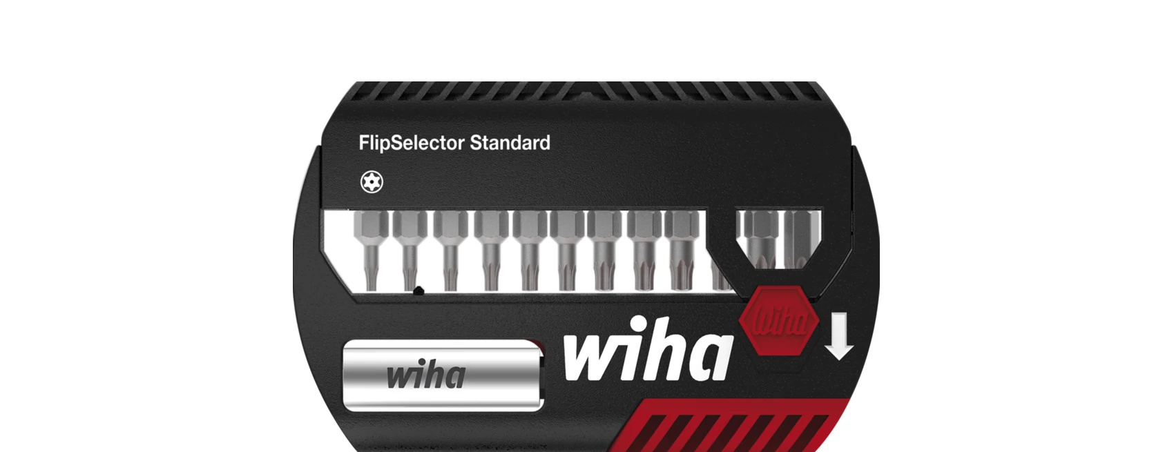 Wiha FlipSelector Standard 25 bitkészlet Furatos TORX 15 részes 1/4