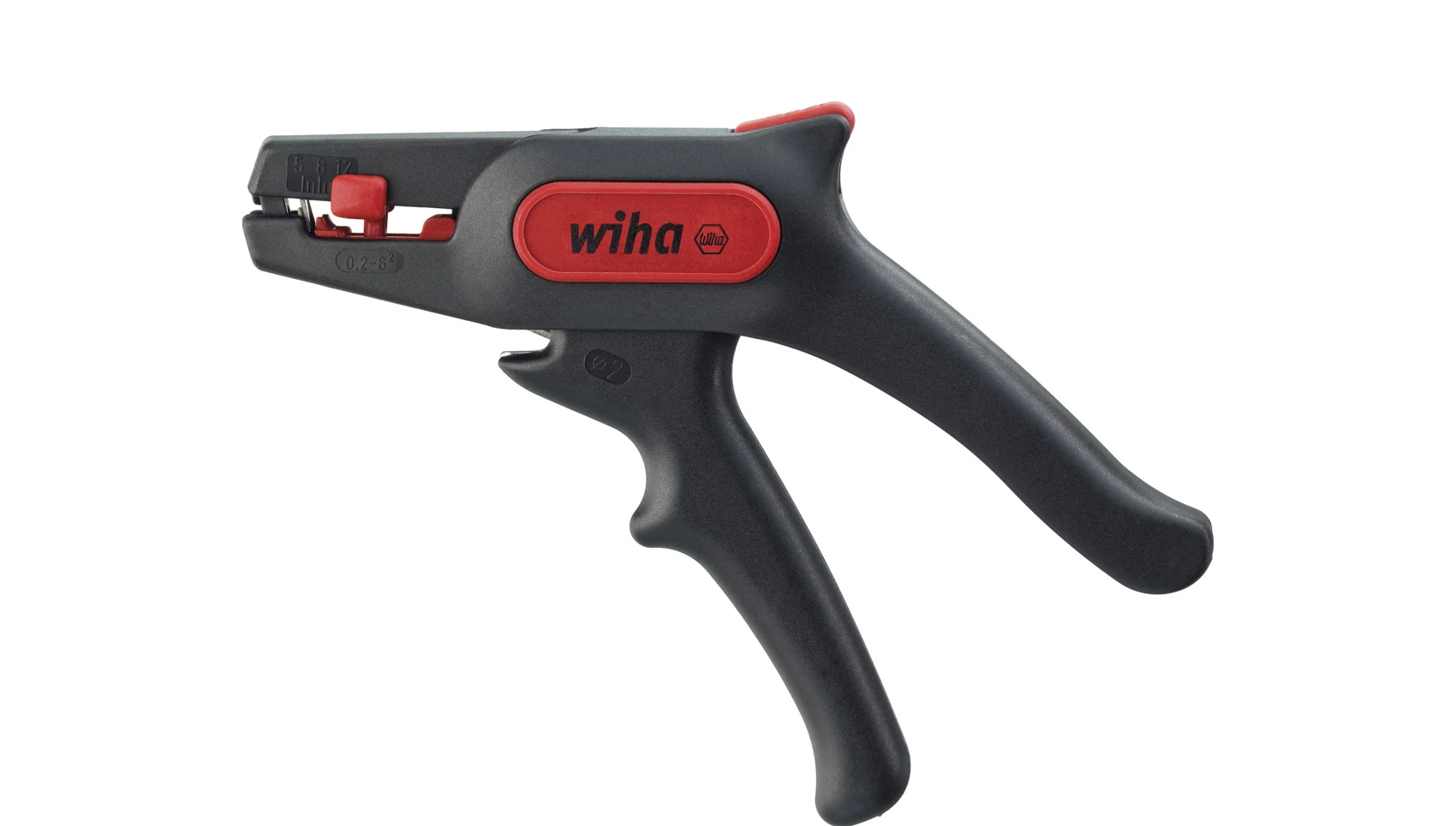 Wiha Automatikus kábelcsupaszító szerszám  6 mm² keresztmetszetig 190 mm, 7 1/2